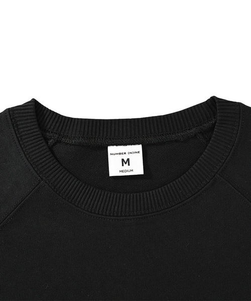 NUMBER (N)INE(ナンバーナイン)の「【NUMBER(N)INE/ナンバーナイン】Sweat Tshirt / ショートスリーブ クルーネック スウェット(スウェット・メンズ・グレー/ブラック・M/L)」の4枚目の写真