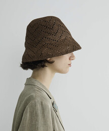 Firsthand（ファーストハンド）の「La Maison de Lyllis/ラ メゾン ド リリス ANGLE / 2261037 / 天然草 バケットハット（ハット）」