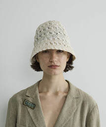 Firsthand（ファーストハンド）の「La Maison de Lyllis/ラ メゾン ド リリス ANGLE / 2261037 / 天然草 バケットハット（ハット）」