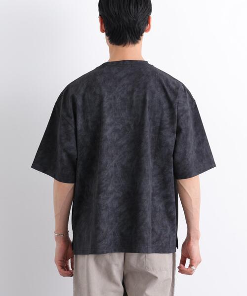 NORMANBROS（ノーマンブロス）の「NORMANBROS別注 プレーティングフェードTシャツ半袖（Tシャツ/カットソー・メンズ・グレー/ブラック/ホワイト・L/M）」の10枚目の写真