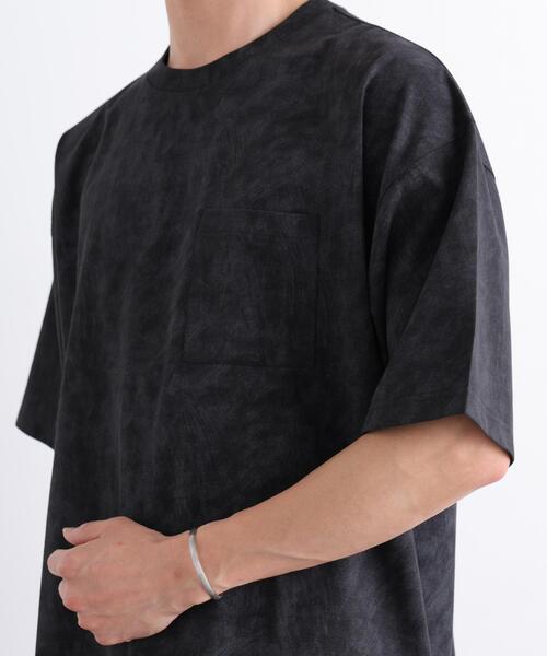 NORMANBROS（ノーマンブロス）の「NORMANBROS別注 プレーティングフェードTシャツ半袖（Tシャツ/カットソー・メンズ・グレー/ブラック/ホワイト・L/M）」の12枚目の写真
