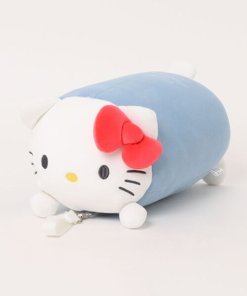 sanrio(サンリオ)の「【 sanrio 】 サンリオキャラクターズ おでかけ2way ネックピロー 26S4(クッション/クッションカバー・レディース・ホワイト×レッド/ブラック/ピンク/ホワイト・FREE)」の2枚目の写真