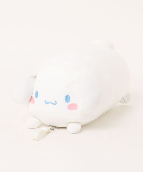 sanrio(サンリオ)の「【 sanrio 】 サンリオキャラクターズ おでかけ2way ネックピロー 26S4(クッション/クッションカバー・レディース・ホワイト×レッド/ブラック/ピンク/ホワイト・FREE)」の1枚目の写真
