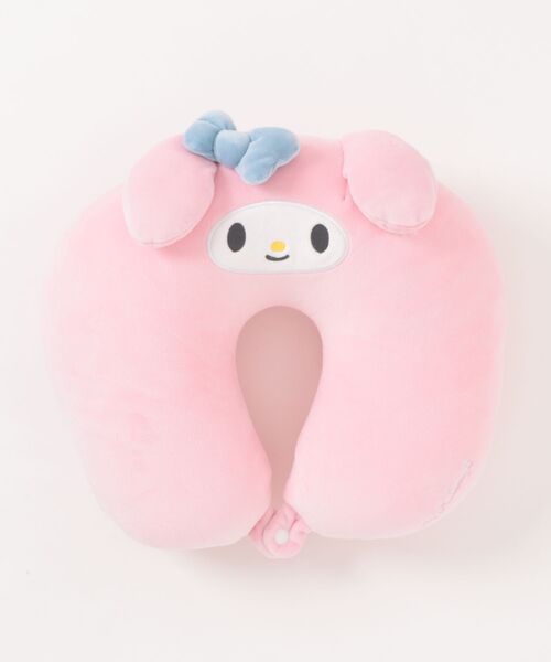 sanrio(サンリオ)の「【 sanrio 】 サンリオキャラクターズ おでかけ2way ネックピロー 26S4(クッション/クッションカバー・レディース・ホワイト×レッド/ブラック/ピンク/ホワイト・FREE)」の16枚目の写真