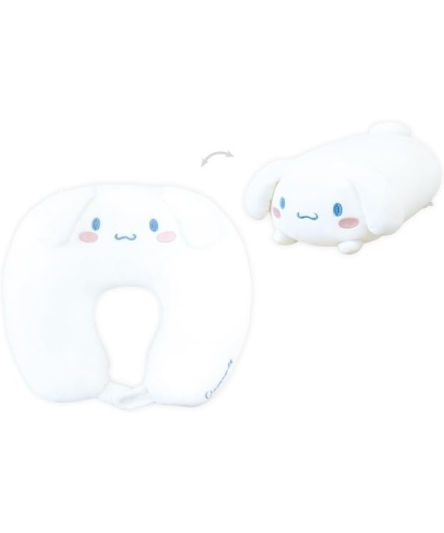 sanrio(サンリオ)の「【 sanrio 】 サンリオキャラクターズ おでかけ2way ネックピロー 26S4(クッション/クッションカバー・レディース・ホワイト×レッド/ブラック/ピンク/ホワイト・FREE)」の5枚目の写真
