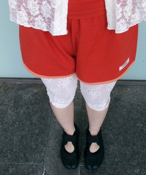 GOCOCi(ゴコチ)の「「GOCOCi ゴコチ」「cooomy.(クーミー)」 ショートパンツ(その他パンツ・レディース・レッド系その他/ブラック系その他/ワイン・M/L)」の15枚目の写真