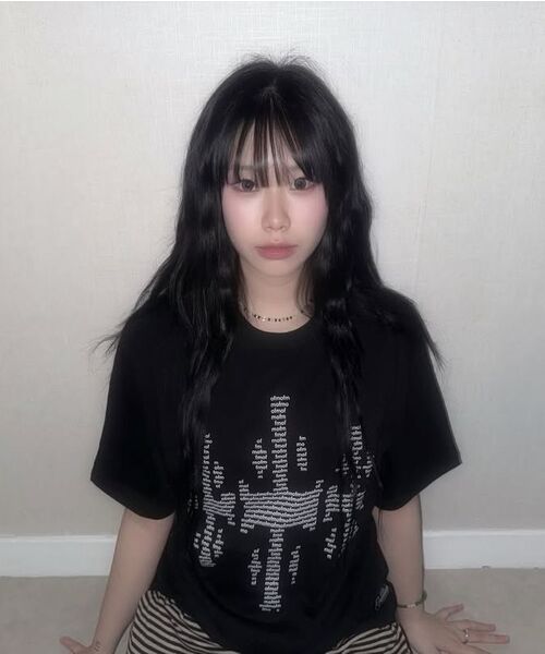 FREEMARIO（フリーマリオ）の「3 クロスTシャツ [ブラック]（Tシャツ/カットソー・レディース・ブラック・SMALL/MEDIUM）」の11枚目の写真