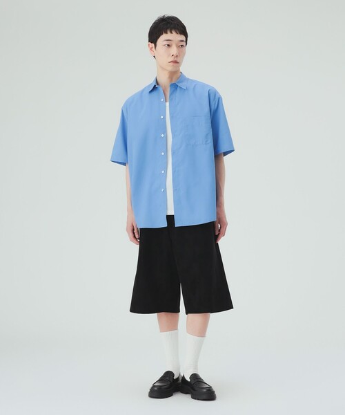BEAMS HEART(ビームスハート)の「【7/31再値下げ】フェイクレザー ワイドストレート ショーツ(その他パンツ・メンズ・ブラック・LARGE/MEDIUM/SMALL)」の13枚目の写真