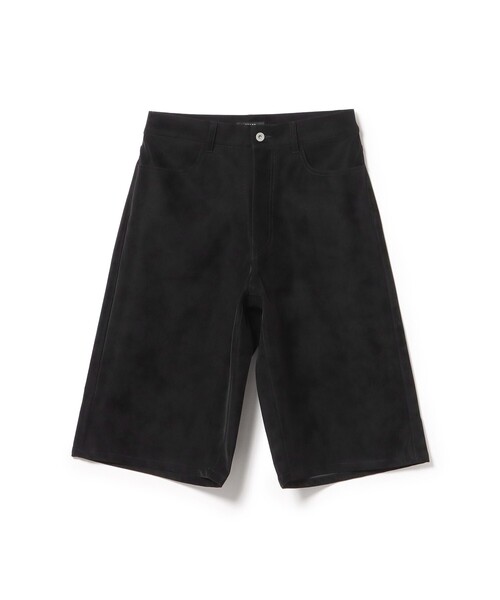 BEAMS HEART(ビームスハート)の「【7/31再値下げ】フェイクレザー ワイドストレート ショーツ(その他パンツ・メンズ・ブラック・LARGE/MEDIUM/SMALL)」の9枚目の写真