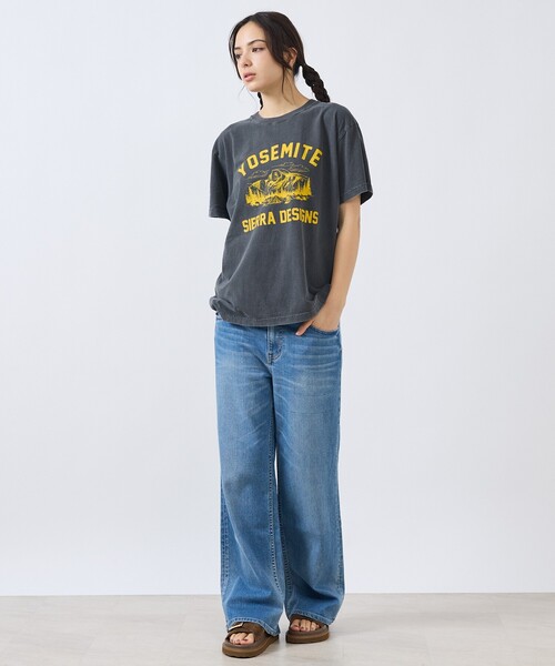 SIERRA DESIGNS（シェラデザイン）の「【SIERRA DESIGINS / シエラデザインズ】YOSEMITE NATIONAL PARK Tシャツ / ユニセックス（Tシャツ/カットソー・メンズ・ホワイト系その他/ホワイト/ブラック/ブラック系その他・M/L）」の5枚目の写真