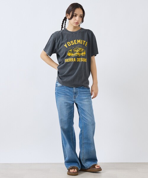 SIERRA DESIGNS（シェラデザイン）の「【SIERRA DESIGINS / シエラデザインズ】YOSEMITE NATIONAL PARK Tシャツ / ユニセックス（Tシャツ/カットソー・メンズ・ホワイト系その他/ホワイト/ブラック/ブラック系その他・M/L）」の6枚目の写真