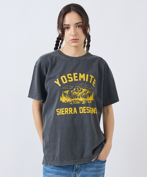 SIERRA DESIGNS（シェラデザイン）の「【SIERRA DESIGINS / シエラデザインズ】YOSEMITE NATIONAL PARK Tシャツ / ユニセックス（Tシャツ/カットソー・メンズ・ホワイト系その他/ホワイト/ブラック/ブラック系その他・M/L）」の8枚目の写真