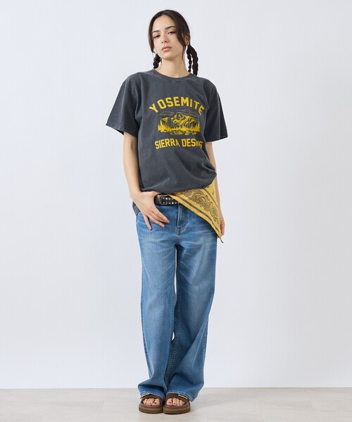 SIERRA DESIGNS（シェラデザイン）の「【SIERRA DESIGINS / シエラデザインズ】YOSEMITE NATIONAL PARK Tシャツ / ユニセックス（Tシャツ/カットソー・メンズ・ホワイト系その他/ホワイト/ブラック/ブラック系その他・M/L）」の14枚目の写真