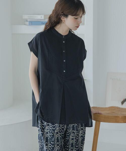 URBAN RESEARCH Sonny Label(アーバンリサーチサニーレーベル)の「エアリーコットンピンタックドレスシャツ(シャツ/ブラウス・レディース・オフホワイト/ブルー/イエロー/ブラック・FREE)」の16枚目の写真