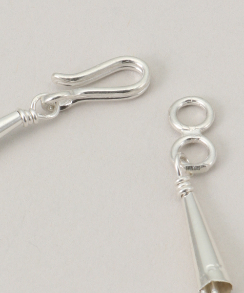 Spick & Span(スピックアンドスパン)の「Native SilverStreams / liquiid silver necklace 60cm(ネックレス・レディース・シルバー・FREE)」の2枚目の写真
