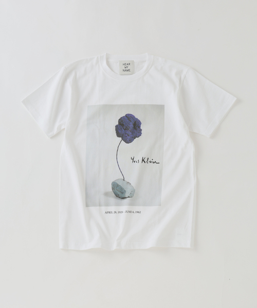 EDIFICE（エディフィス）の「フレンチ アート プリント Tシャツ（Tシャツ/カットソー・メンズ・ブルー/ブラック/ホワイト×ホワイト/ライトブルー/ホワイト/ホワイト系その他・SMALL/LARGE/MEDIUM）」の8枚目の写真