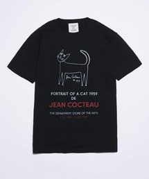 フレンチ アート プリント Tシャツ