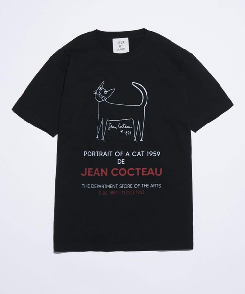 EDIFICE(エディフィス)の「フレンチ アート プリント Tシャツ(Tシャツ/カットソー・メンズ・ブルー/ブラック/ホワイト×ホワイト/ライトブルー/ホワイト/ホワイト系その他・SMALL/LARGE/MEDIUM/X-LARGE)」の1枚目の写真