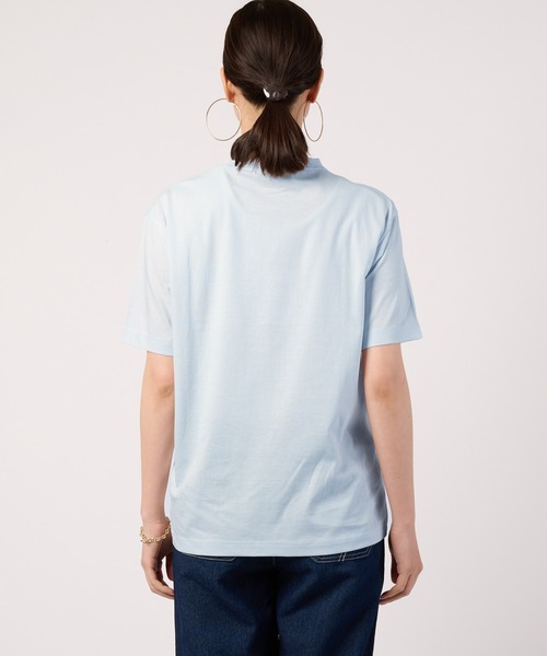Arnold Palmer(アーノルドパーマー)の「【汗ジミ防止】シェア サガラ刺繍 ロゴ Tシャツ(Tシャツ/カットソー・レディース・チャコールグレー/サックスブルー/ベージュ/ホワイト・LL/XS/L/M/S)」の21枚目の写真