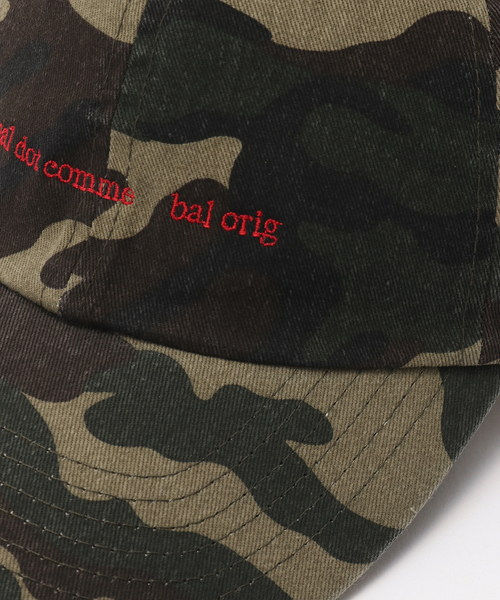 bal（バル）の「BAL / バル COTTON 6-PANEL HAT（キャップ・メンズ・カーキ/ブラック・FREE）」の6枚目の写真