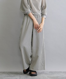 NICOLE white | ストライプパンツ(その他パンツ)