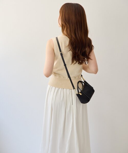 gemeil（ジェムイル）の「＜rou.＞ラップハンドルミニショルダーバッグ(CE-1771)（ショルダーバッグ・レディース・グレイッシュベージュ/ブラック/ダークブラウン・FREE）」の5枚目の写真