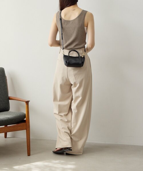 gemeil（ジェムイル）の「＜rou.＞ラップハンドルミニショルダーバッグ(CE-1771)（ショルダーバッグ・レディース・グレイッシュベージュ/ブラック/ダークブラウン・FREE）」の9枚目の写真