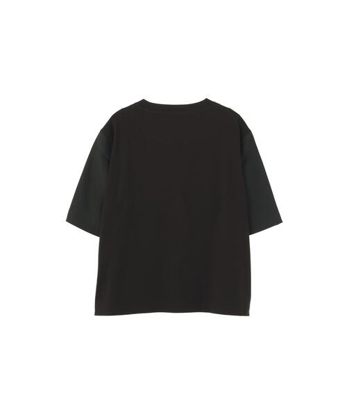 MARGARET HOWELL（マーガレットハウエル）の「TOUGH COTTON JERSEY（Tシャツ/カットソー・レディース・ホワイト/ブラック・2）」の6枚目の写真