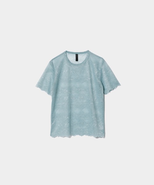 beautiful people(ビューティフルピープル)の「WACOAL MEN ÷ beautiful people lace tops(Tシャツ/カットソー・メンズ・ネイビー/サックスブルー/オリーブ/ベージュ・38/36/34)」の4枚目の写真