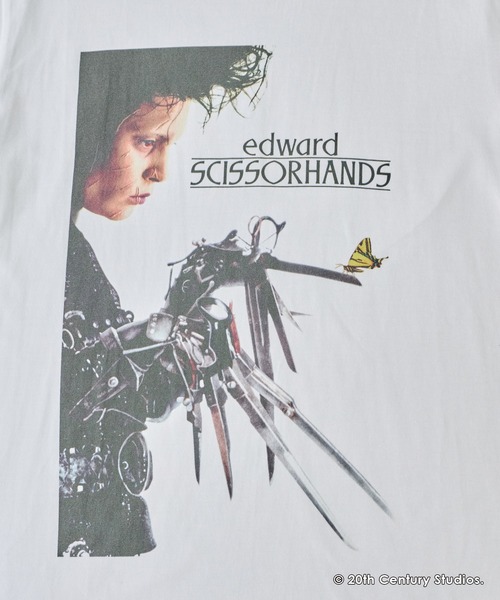 GOOD ROCK SPEED(グッドロックスピード)の「【GOOD ROCK SPEED】Edward Scissorhands|シザーハンズ /フォトプリントTシャツ(Tシャツ/カットソー・レディース・ホワイト/オフホワイト・M)」の16枚目の写真