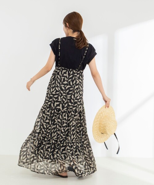 NOLLEY’S（ノーリーズ）の「《ノーリーズオリジナル美容Tシャツ》シルクアミノ酸加工オーバーノースリーブ（Tシャツ/カットソー・レディース・ブラック/ホワイト/ベージュ/イエロー/チャコールグレー・38/36）」の17枚目の写真
