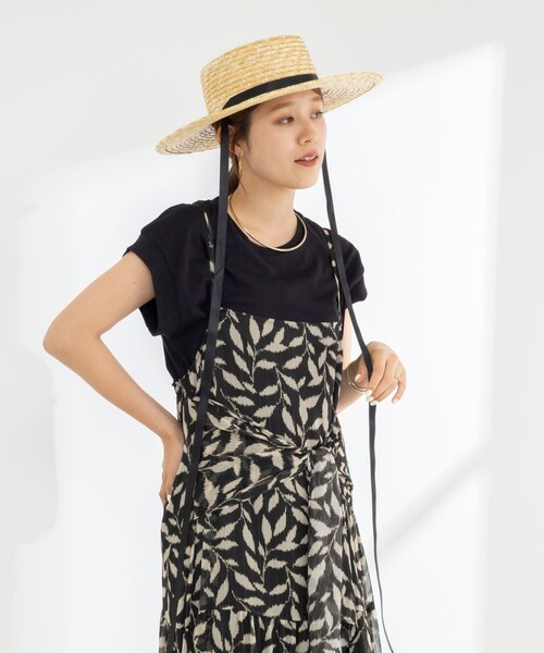 NOLLEY’S（ノーリーズ）の「《ノーリーズオリジナル美容Tシャツ》シルクアミノ酸加工オーバーノースリーブ（Tシャツ/カットソー・レディース・ブラック/ホワイト/ベージュ/イエロー/チャコールグレー・38/36）」の20枚目の写真