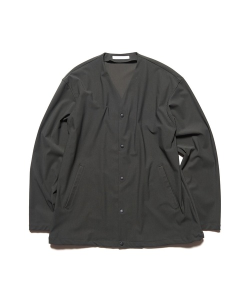 SOPHNET.(ソフネット)の「4-WAY STRETCH CARDIGAN(カーディガン/ボレロ・メンズ・ネイビー/チャコールグレー/オレンジ・1/2/3/4)」の2枚目の写真
