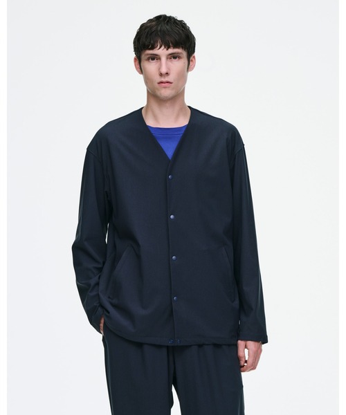 SOPHNET.(ソフネット)の「4-WAY STRETCH CARDIGAN(カーディガン/ボレロ・メンズ・ネイビー/チャコールグレー/オレンジ・1/2/3/4)」の4枚目の写真