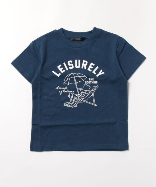 Bd】キッズレジャープリント半袖Tシャツ（Tシャツ/カットソー