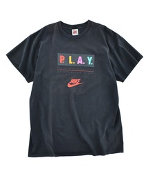 NIKE | 【USED】80’s NIKE “P.L.A.Y” ロゴ Tシャツ USA製(Tシャツ/カットソー)