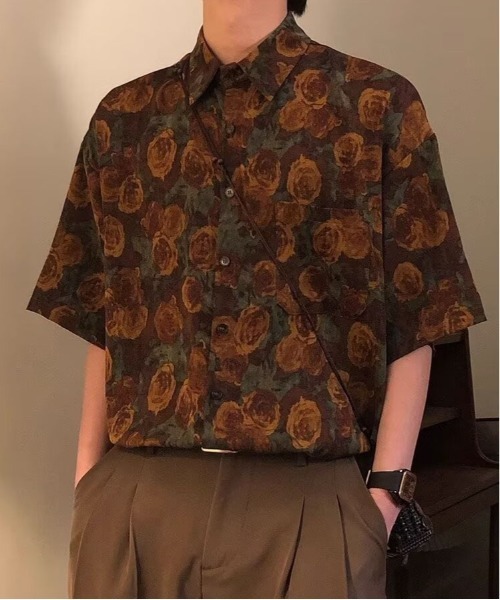 DS Vintager loose shirt — свободная рубашка винтажного кроя