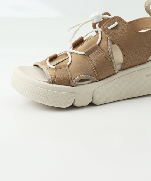 Re:getA（リゲッタ）の「Re:getA リゲッタ 厚底レースアップサンダル RE253（サンダル・レディース・ブラック×ブラック/ベージュ/ブラック・22inch/24-24.5cm/23-23.5cm）」の9枚目の写真