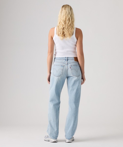 Levi's(リーバイス)の「Levi's/リーバイス LOW STRAIGHT ジーンズ ライトインディゴ(デニムパンツ・レディース・ライトインディゴブルー・27inch/28inch/23inch/24inch/25inch/26inch)」の4枚目の写真