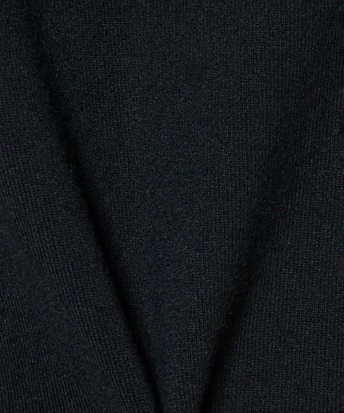 DOUBLE STANDARD CLOTHING(ダブルスタンダードクロージング)の「リップボーダー天竺ニット(ニット/セーター・レディース・ホワイト×ブラック/ブラック・36/38)」の12枚目の写真