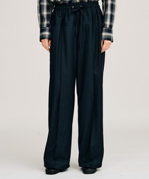 【2026Autumn Pre-Order】ウーステッドトラックパンツ / Worsted Track Pants