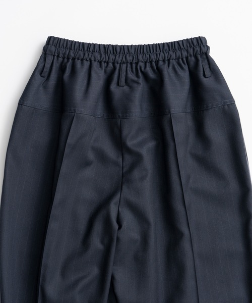 PRANK PROJECT(プランクプロジェクト)の「【2026Autumn Pre-Order】ウーステッドトラックパンツ / Worsted Track Pants(その他パンツ・レディース・ブラウン/ネイビー/ベージュ・38/36)」の19枚目の写真
