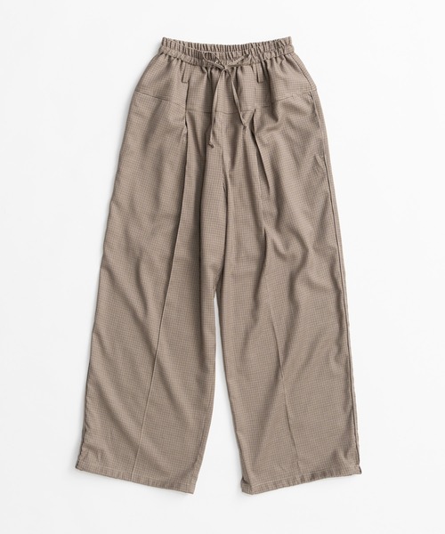 PRANK PROJECT(プランクプロジェクト)の「【2026Autumn Pre-Order】ウーステッドトラックパンツ / Worsted Track Pants(その他パンツ・レディース・ブラウン/ネイビー/ベージュ・38/36)」の14枚目の写真