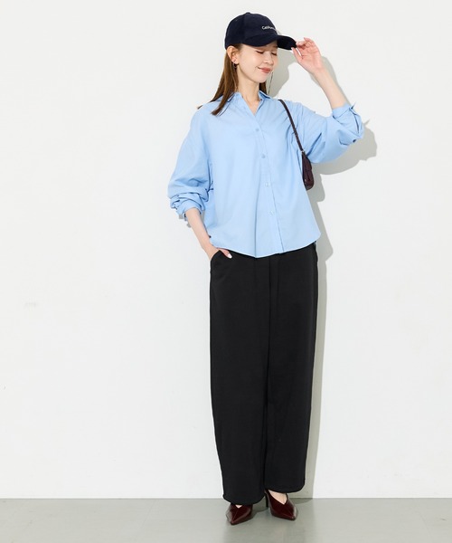 coca(coca)(コカ)の「スウェットワイドパンツ(スウェットパンツ・レディース・ブラック/グレー・S/M/L)」の12枚目の写真