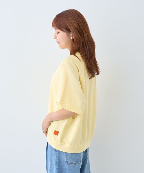 AMERICAN HOLIC(アメリカンホリック)の「【BLUE SEAL】カラーピグメントプルオーバー(Tシャツ/カットソー・レディース・グリーン系その他3/サックスブルー/ラベンダー/イエロー・FREE)」の10枚目の写真