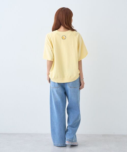 AMERICAN HOLIC(アメリカンホリック)の「【BLUE SEAL】カラーピグメントプルオーバー(Tシャツ/カットソー・レディース・グリーン系その他3/サックスブルー/ラベンダー/イエロー・FREE)」の13枚目の写真