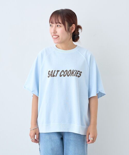 AMERICAN HOLIC(アメリカンホリック)の「【BLUE SEAL】カラーピグメントプルオーバー(Tシャツ/カットソー・レディース・グリーン系その他3/サックスブルー/ラベンダー/イエロー・FREE)」の14枚目の写真