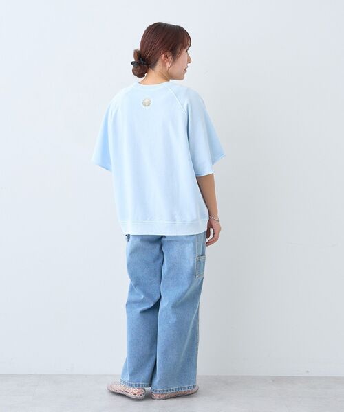 AMERICAN HOLIC(アメリカンホリック)の「【BLUE SEAL】カラーピグメントプルオーバー(Tシャツ/カットソー・レディース・グリーン系その他3/サックスブルー/ラベンダー/イエロー・FREE)」の17枚目の写真