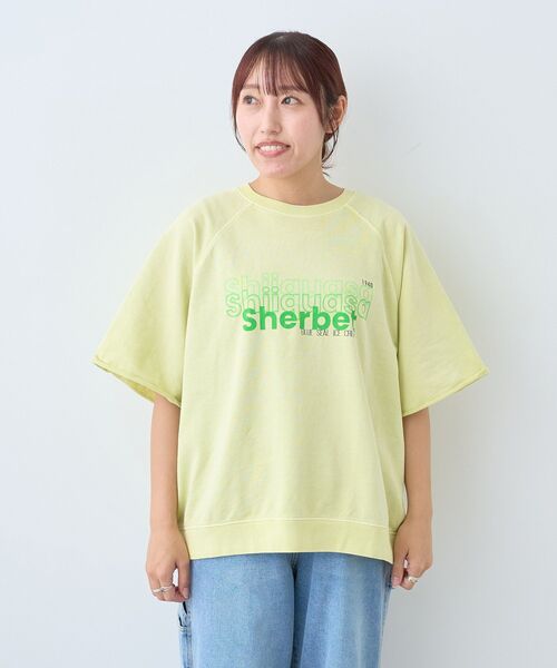 AMERICAN HOLIC(アメリカンホリック)の「【BLUE SEAL】カラーピグメントプルオーバー(Tシャツ/カットソー・レディース・グリーン系その他3/サックスブルー/ラベンダー/イエロー・FREE)」の18枚目の写真