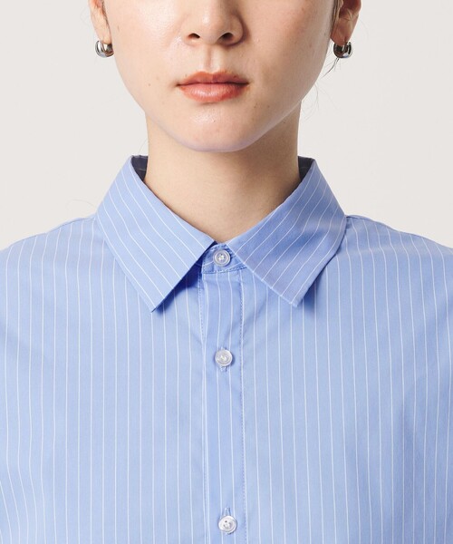 BEAUTY&YOUTH UNITED ARROWS(ビューティーアンドユースユナイテッドアローズ)の「【WEB限定】ストライプ レギュラーカラー シャツ(シャツ/ブラウス・レディース・コバルトブルー/ライトブルー/ホワイト・FREE)」の19枚目の写真